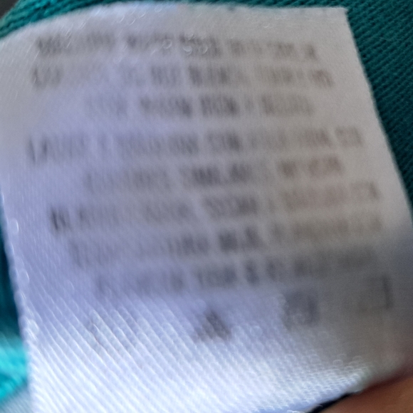 Women's Cerulean Blue Basic Editions Crop/Capri sz 18W - Picture 5 of 9